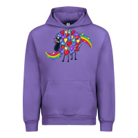 Rainbow Sheep Urban Hoodie | Teevron