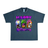 Midnight Navy happy halloween Urban Heavy Tee - JahusDesignShop