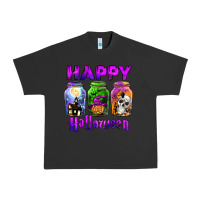 Pigment Black happy halloween Urban Heavy Tee - JahusDesignShop