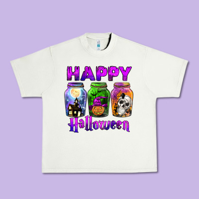 Happy Halloween Urban Heavy Tee Designed By Jahusdesignshop