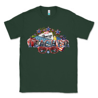 Sports Green american teacher Classic Tee - NancyCooperArtShop