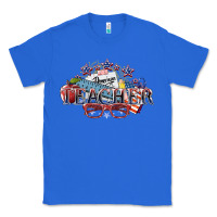 True Royal american teacher Classic Tee - NancyCooperArtShop