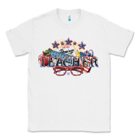 White american teacher Classic Tee - NancyCooperArtShop