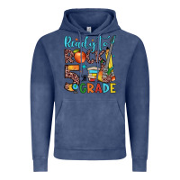 Vintage Denim ready to rock 5th grade Vintage Hoodie - JahusDesignShop