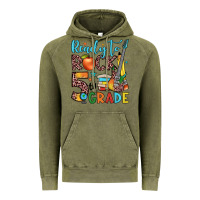 Vintage Olive ready to rock 5th grade Vintage Hoodie - JahusDesignShop