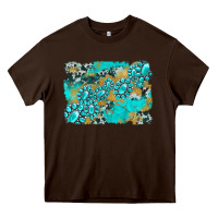 Chocolate Brown gemstone cowhide glitter background Heavy Core Tee - Artiststas