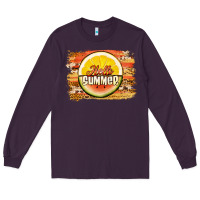 Plum hello summer watermelon lemon Long Sleeve Tee - Jasminsmagicworld