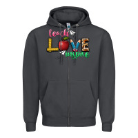 Smoke teach love inspire Zipper Hoodie - NancyCooperArtShop