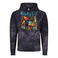 Cloud Black ready to rock 4th grade Vintage Hoodie - JahusDesignShop