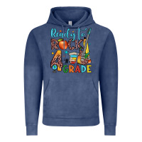 Vintage Denim ready to rock 4th grade Vintage Hoodie - JahusDesignShop