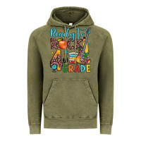 Vintage Olive ready to rock 4th grade Vintage Hoodie - JahusDesignShop