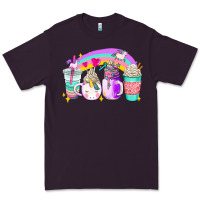 Plum unicorn coffee cups Premium Tee - AdoDesignShop