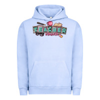Pigment Grape Ice teacher mom Urban Hoodie - CowGirlArtShop