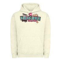 Pigment Pistachio teacher mom Urban Hoodie - CowGirlArtShop