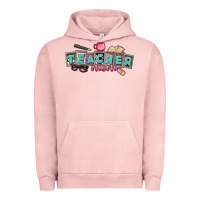 Pigment Salmon teacher mom Urban Hoodie - CowGirlArtShop