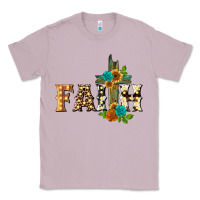 Lilac faith with cross Classic Tee - BarkalooDesign