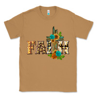 Toasted Coconut faith with cross Classic Tee - BarkalooDesign