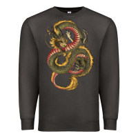 Smoke green and yellow dragon Premium Sweatshirt - RanaPortraitStore