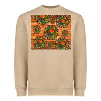 Mushroom autism awareness cowhide leopard sunflower Heavyweight Sweatshirt - Artiststas