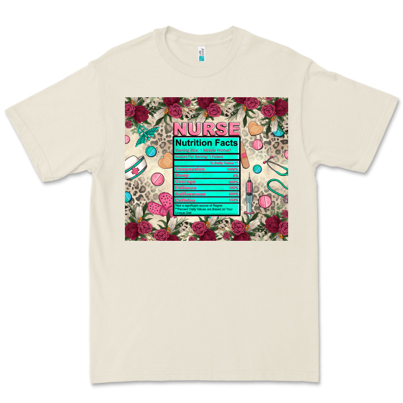Nurse Nutrition Facts Premium Tee by Zillion Design Studio | Teevron