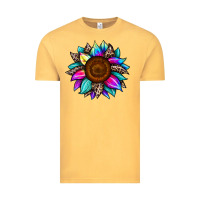 Vintage Mustard sunflower tie dye Vintage Tee - JahusDesignShop