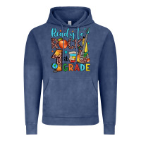 Vintage Denim ready to rock 1st grade Vintage Hoodie - JahusDesignShop