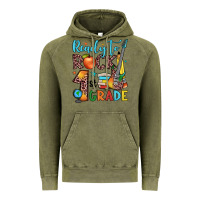 Vintage Olive ready to rock 1st grade Vintage Hoodie - JahusDesignShop
