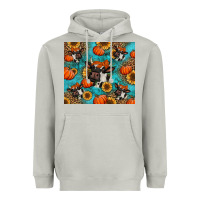 Moon Dust autumn pumpkins holstein cow Heavyweight Hoodie - Jasminsmagicworld