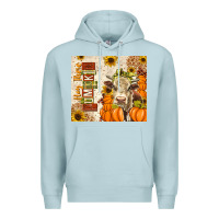Blue Mist fall hay there pumpkin Premium Hoodie - texasbilliewilder
