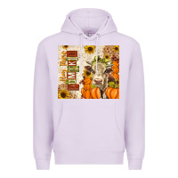 Lilac fall hay there pumpkin Premium Hoodie - texasbilliewilder