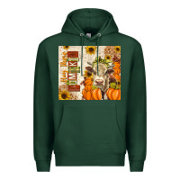 Sports Green fall hay there pumpkin Premium Hoodie - texasbilliewilder