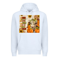 White fall hay there pumpkin Premium Hoodie - texasbilliewilder