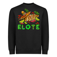 Black Elote corn sombrero lime and  cactus Heavyweight Sweatshirt - AdoDesignShop