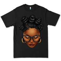 Black afro woman with bantu knots Premium Tee - texasbilliewilder