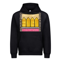 Black glitter pencil Urban Hoodie - CowGirlArtShop