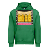 Emerald glitter pencil Urban Hoodie - CowGirlArtShop