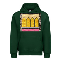 Forest Green glitter pencil Urban Hoodie - CowGirlArtShop
