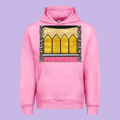 Glitter Pencil Urban Hoodie Designed By Cowgirlartshop