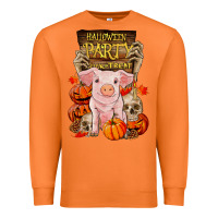 Carrot halloween party pig Premium Sweatshirt - RanaPortraitStore