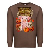 Chestnut halloween party pig Premium Sweatshirt - RanaPortraitStore