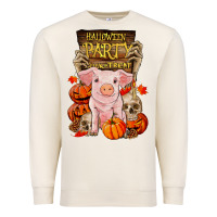 Sandshell halloween party pig Premium Sweatshirt - RanaPortraitStore
