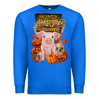 True Royal halloween party pig Premium Sweatshirt - RanaPortraitStore