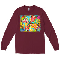 Burgundy fruit plate Long Sleeve Tee - Jasminsmagicworld