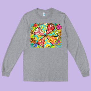 Fruit Plate Long Sleeve Tee Designed By Jasminsmagicworld