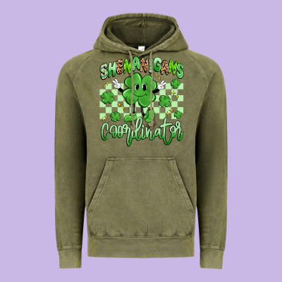 Shenanigans Coordinator Vintage Hoodie Designed By Artiststas