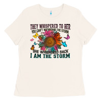Bone they whispered to her you can't withstand the stor Ladies Tee - Zillion Design Studio