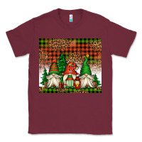 Burgundy Christmas gnomes Classic Tee - Jasminsmagicworld