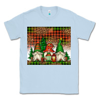 Dusty Blue Christmas gnomes Classic Tee - Jasminsmagicworld