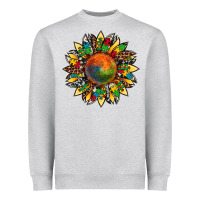 Autism Awareness Cowhide Leopard Sunflower Heavyweight Sweatshirt | Teevron
