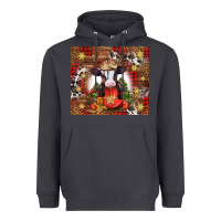 Smoke Christmas baby cow hot cocoa Heavyweight Hoodie - Jasminsmagicworld
